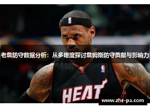 老詹防守数据分析：从多维度探讨詹姆斯防守贡献与影响力